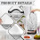 Blender Cover 1Set Marble Food Processor Cover 4