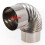 1x50-100mm90 Αγκώνας σωλήνα καπνοδόχου Καμπύλη επένδυσης καμινάδας Πολλαπλός 6