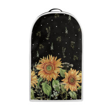 Durable Dust Cover with Sunflower Pattern & There is only one dust cover 15.94"H x 9.45"L x 7.28"W