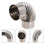 1x50-100mm90 Αγκώνας σωλήνα καπνοδόχου Καμπύλη επένδυσης καμινάδας Πολλαπλός 8