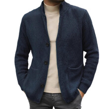 Men's Cardigan Sweaters Fuzzy Trench Coat Solid Color Men Long Sleeve Pullover Solid Coat Blouse Bedroom for Men