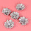 40 τεμάχια Lings Moments Flowers DIY Κορδέλα Σακίδιο Πλάτης Αξεσουάρ Παιδικό 4