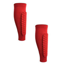 2/1pcs Football Shin Pads for Teens & Kids, Shock-Resistant, Crashproof Calf Guards, Compatible with All Standard Soccer Socks