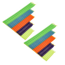 40pcs Reusable Bag Sealer Clips – Fresh Keeping Clamps for Snacks, Chips, Bread; Back to School Supplies; Compatible with standard bags