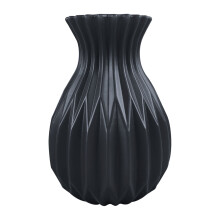 Ceramic Hydroponic Vase With Transparent Design, Desktop Flower Arrangement Decor