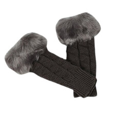 Winter Thermal Half Finger Gloves for Outdoor Sports and Cold Weather Activities with Touchscreen Compatibility