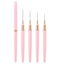 Nail Art Liner Brushes, 5Pcs Painting Nail Art Brush Set Nail Dotting Drawing Tool Nai y10666