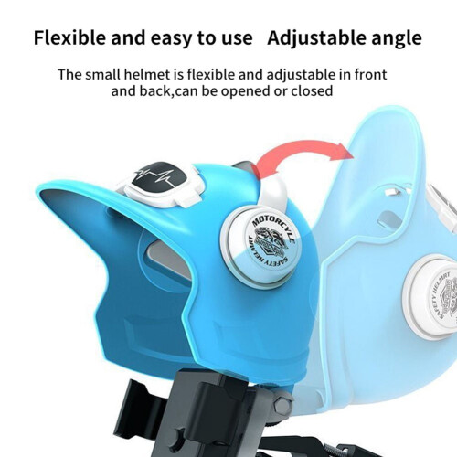 Motorcycle Handlebar Phone Mount with Sunshade 2