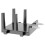Router Wall Mount Bracket Wifi Storage Box Wall-Mounted Holder Wall Mounted Cable Organizer for Router Top Box White 6