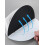 Semi-Circular Adjustable Flex Sanding Block with Concave Corners, Plastic Handle, Compatible with Standard Sandpaper 3