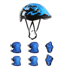 Clearance 7Pcs/Set Children Kids Helmet Knee Elbow Pad Cycling Skate Bike Protecs
