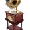 Vintage phonograph-shaped music box desktop retro gramophone 3