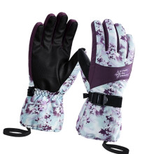 Cold Weather Snowboard Gloves Unisex Windproof Warm with Grip for Skiing and Snowboarding