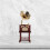 Vintage phonograph-shaped music box desktop retro gramophone 4