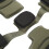 Wendy OD Green 2-Layer Memory Foam Helmet Cushion Head Pad Set 7