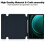Keyboard Case, 360 Rotating Leather Case, Bluetooth Keyboard Case for compatible with Samsung Tab S9 Fe 5