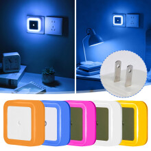 stuks nachtlampjes met schemersensor, LED-wandlampen met stekker, energiezuinig, compatibel met smart home, kindveilig voor slaapkamer, keuken en hal.