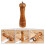 1Pc Refillable Stainless Steel Pepper Grinder for 8