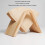 Rubberwood Coffee Filter Holder Waterproof Arch Design 5
