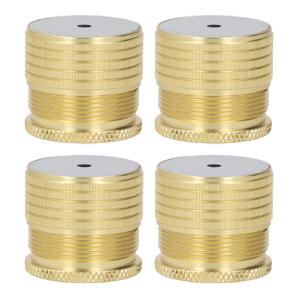 4Pcs Aluminum Alloy Bed Frame Support Legs 23-37Mm Gold Adjustable 7691387624014
