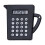 Mini Kettle-Shaped Chain Calculator, 8-Digit LCD, Candy Color Pocket & Keyring Decor – Compatible with Home/Office Basic Calculators 2