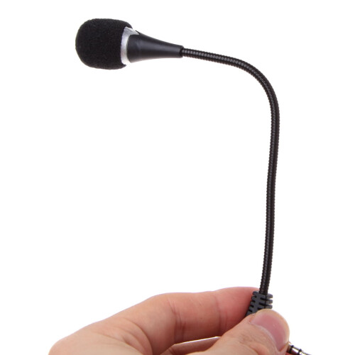 3.5mm Noise Canceling Flexible Microphone For PC Laptop Notebook 1