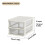 2-6Layers Medium Desktop Storage Box with Drawer Heightened Table Organizer Plastic Office storage cabinet for home Stationery 7