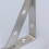 2pcs Industrial Wall Shelf Support Bracket Stainless Steel Triangular Bracket with 4 Screws (3x150mm) 5