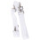 Mavis Laven Nylon Drums Sling Λευκό λουράκι ταμπούρου για αντικατάσταση για σκηνική εμφάνιση 1