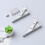2pcs Industrial Wall Shelf Support Bracket Stainless Steel Triangular Bracket with 4 Screws (3x150mm) 6