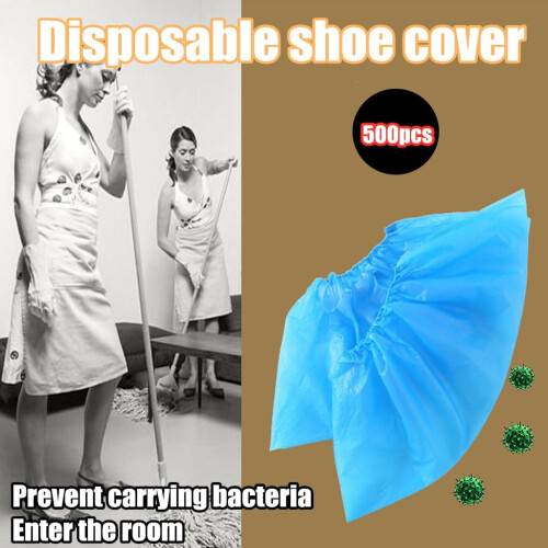 Disposable Boot Covers Waterproof Slip Resistant 500 Pack 1