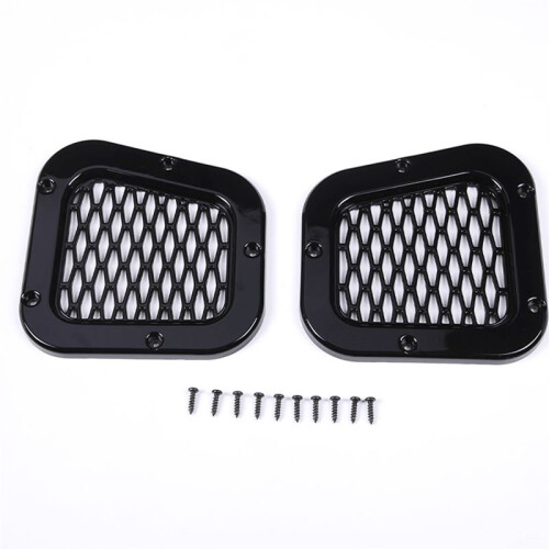 Car  Air Intake Protective Net Side Wing Ventilation Grille Decorative Stickers for   2004-2019 2