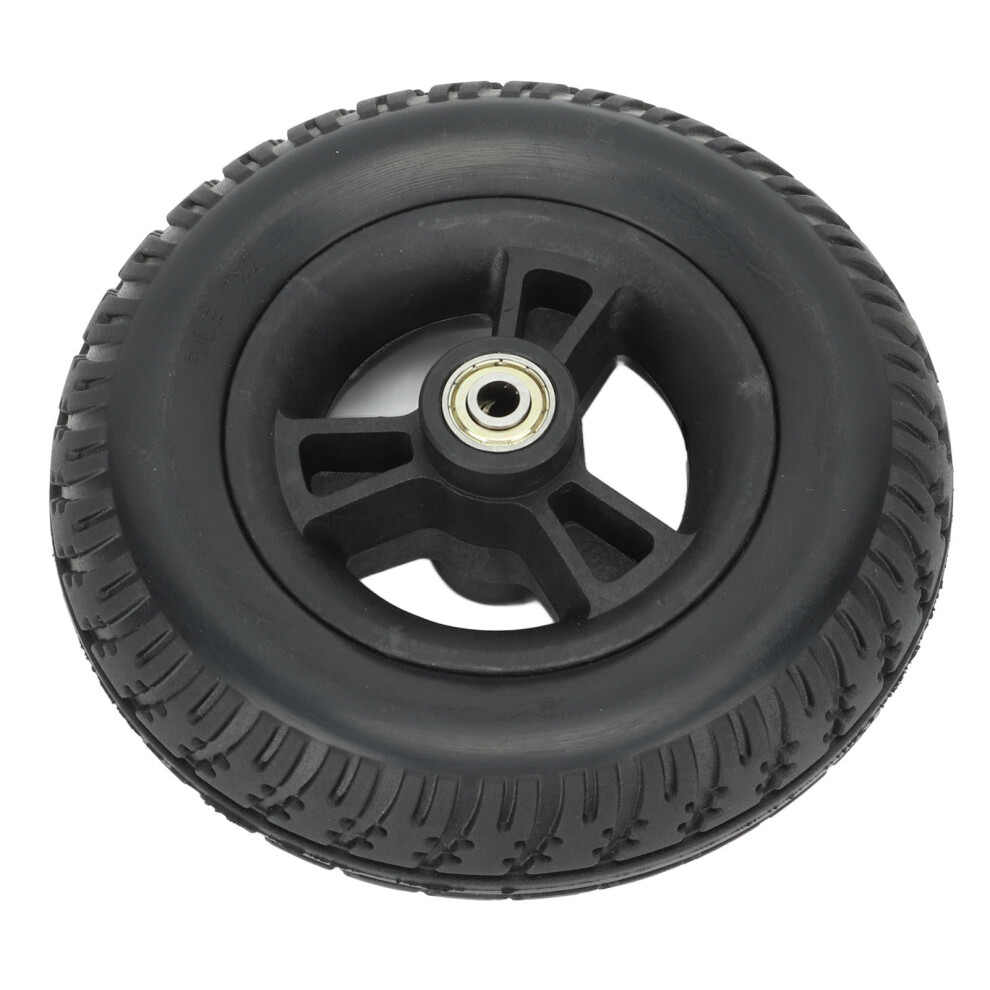 7âinch Solid PU Wheelchair Replacement Wheel â NonâSlip, ExplosionâProof, ShockâAbsorbing, Durable for Electric Wheelchairs & Carts