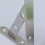 2pcs Industrial Wall Shelf Support Bracket Stainless Steel Triangular Bracket with 4 Screws (3x150mm) 7