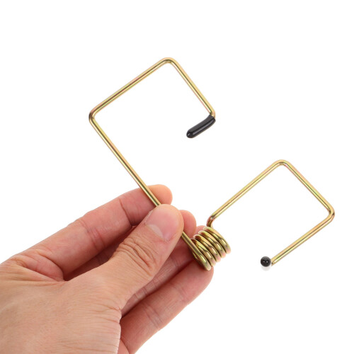 BESTONZON 2Pcs Car Windshield Wiper Booster Spring Metal Pressure Spring Replacement 1
