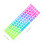 Protection clavier motif peau, étui de protection, mini LED réglable 5