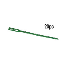 Reusable Fishbone Ties for Secure Gardening Bundling and Flexible Home Organization with Two Sizes