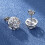 Heart-Shaped Alloy Stud Earrings Set, 30 Pairs 1