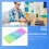 Protection clavier motif peau, étui de protection, mini LED réglable 7