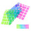 Protection clavier motif peau, étui de protection, mini LED réglable 8