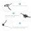 Recliner Lever D-Ring Aluminum Alloy 2 pcs 4