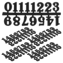 DIY 3D Sticker Numbers Clock Replacement Parts