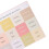 5 Sheets Bible Study Accessories Tabs for Label Sticker Miss 5