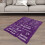 Purple Throw Blanket 60x80in Inspirational Gift 5