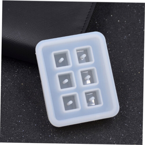 4Pcs White Silicone Bead Mold Reusable Casting Mould for Jewelry Making 1