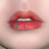 Fake Labret Piercing C-Shaped Stainless Steel Lip Ring Rose 5