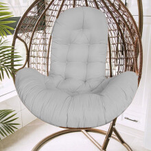 Hanging Chair Cushion 51x38x6 Inch High Back Support Outdoor