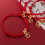 Sterling Silver Zodiac Sheep Charm Bracelet Adjustable Rope 4