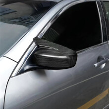 Capa de Espelho Retrovisor de Fibra de Carbono para Acabamento Externo da Tampa Do Espelho Retrovisor para  G25 G35 G37 2007-2014