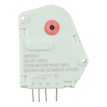 TMDC625-1 Køleskabsafrimningstimer | 6-timers cykluscontroller til Midea køleskabe | Udskiftning af ABS- og metalafrimningstimer